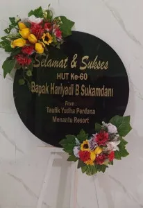 Papan Akrilik Ucapan Ulang Tahun Kendal